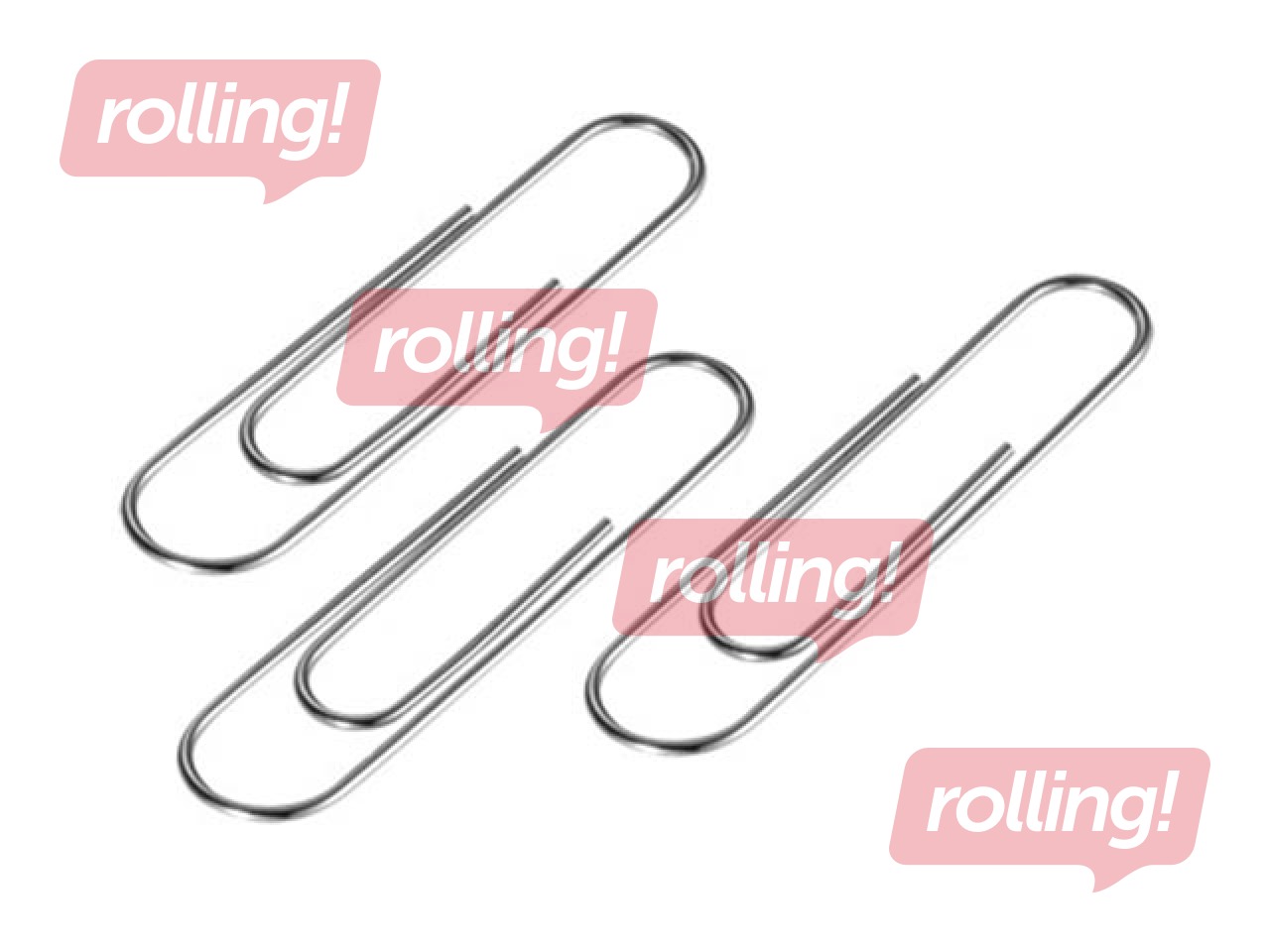 Kirjaklambrid Forofis, 33mm, 1000 tk.