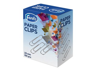 Kirjaklambrid Forofis, 33mm, 1000 tk.