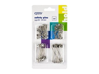 Английские зажимы, разные размеры, 64 шт.