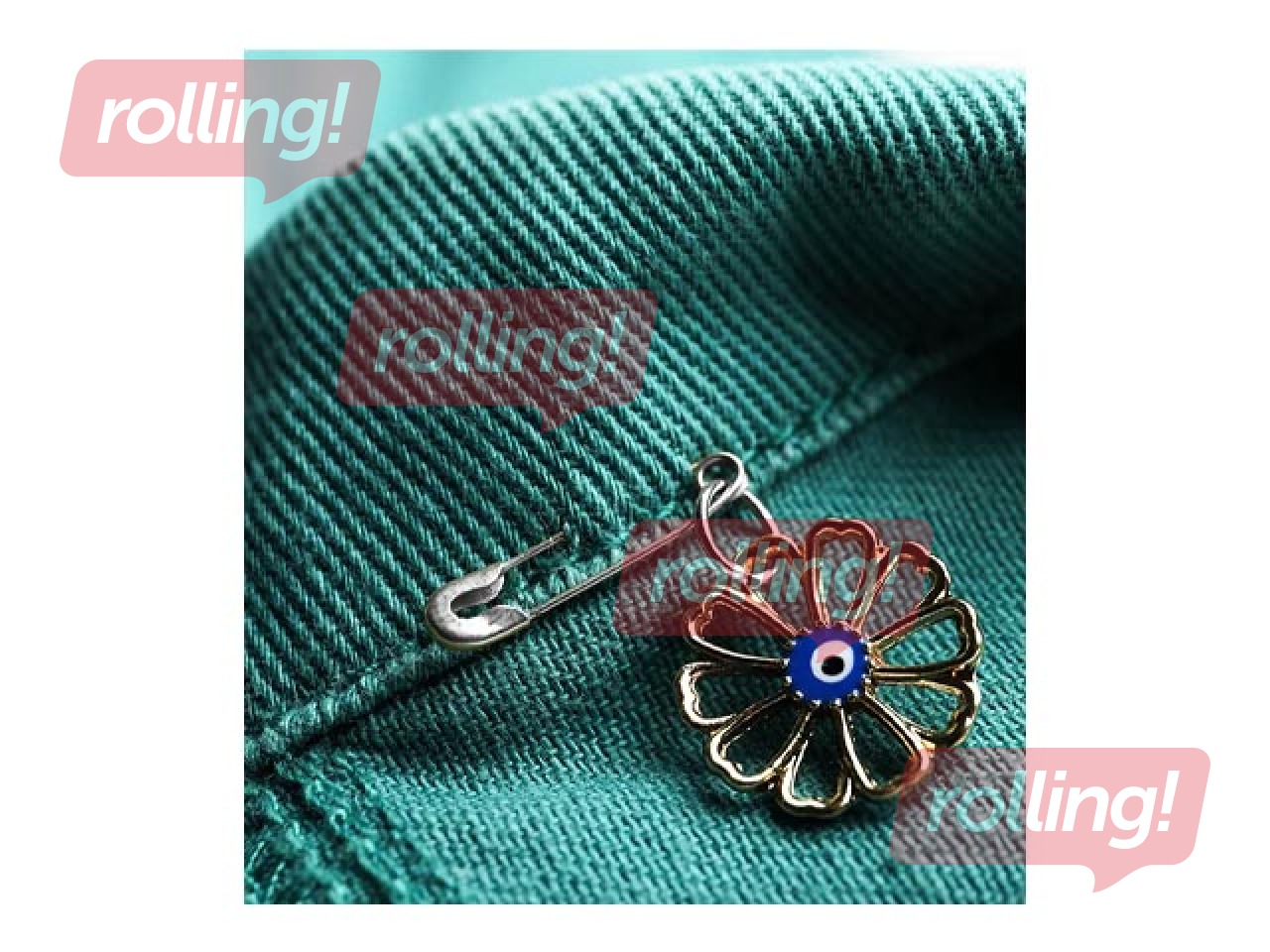 Ingliskeelsed klambrid, erinevad suurused, 64 tk.