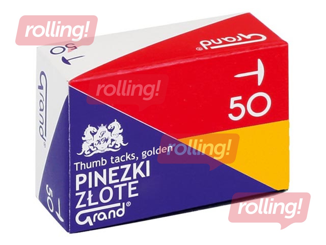 Knopkad Grand, kuld, 50 tk.