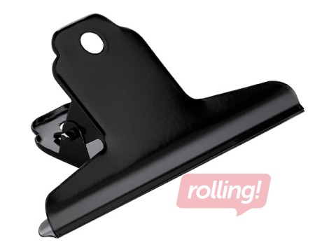 Paberiklambrid  ALCO, must, 75x25mm, 10 tk.