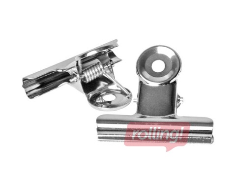 Köiteklambrid Forofis, 75mm, hõbedane, 6 tk.