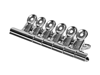 Köiteklambrid Forofis, 75mm, hõbedane, 6 tk.