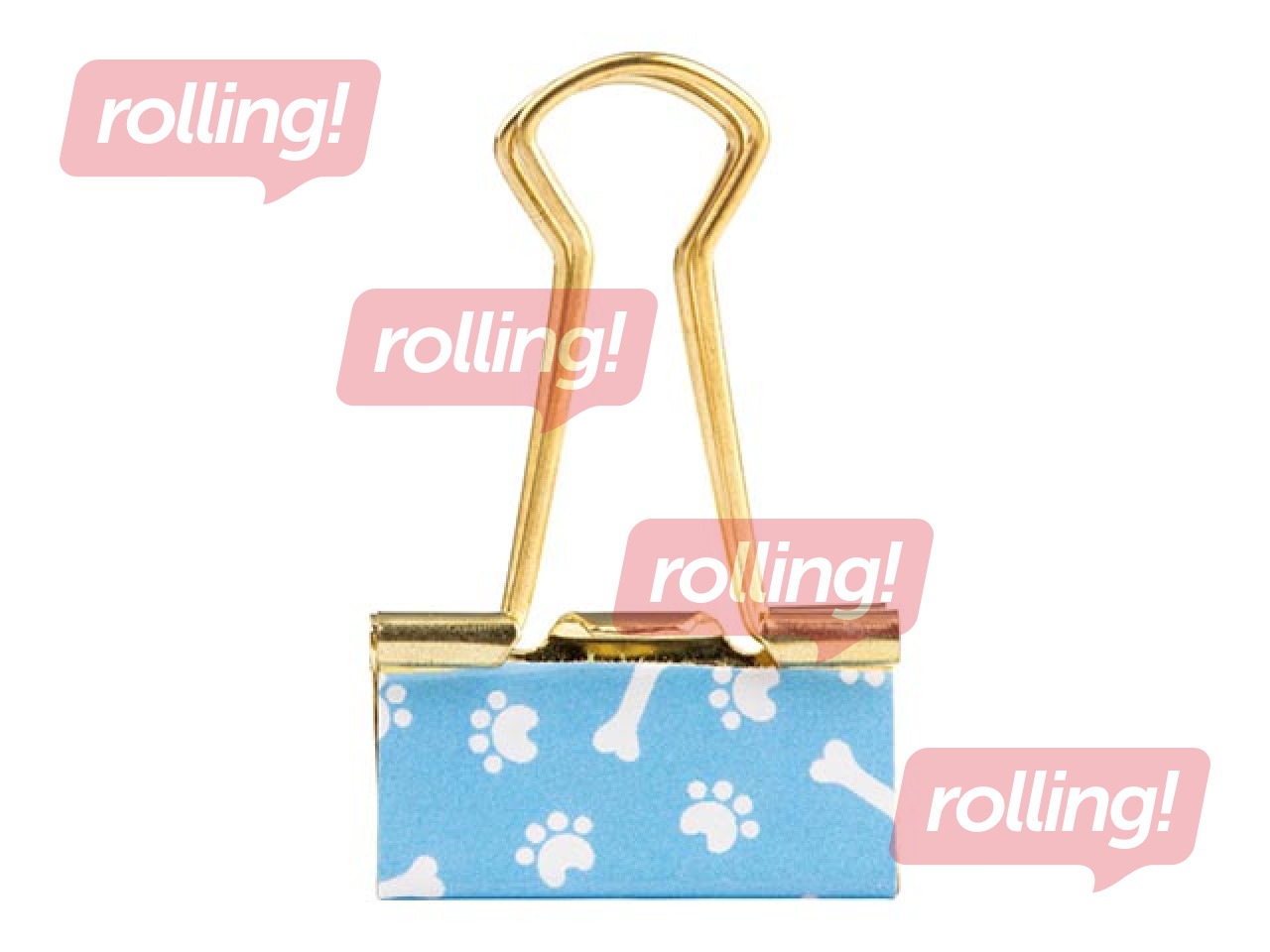 Metallpaberiklambrid Happy Color, koera motiivid erinevates värvides, 6 tk.