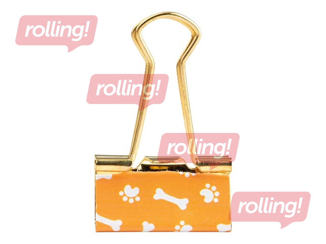 Metallpaberiklambrid Happy Color, koera motiivid erinevates värvides, 6 tk.