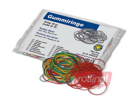 Rubber bands Office Point, 45 mm, 100 g.