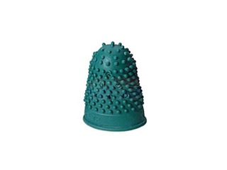 Finger cones Nr.1, green, diameter 15mm, 10 pcs.