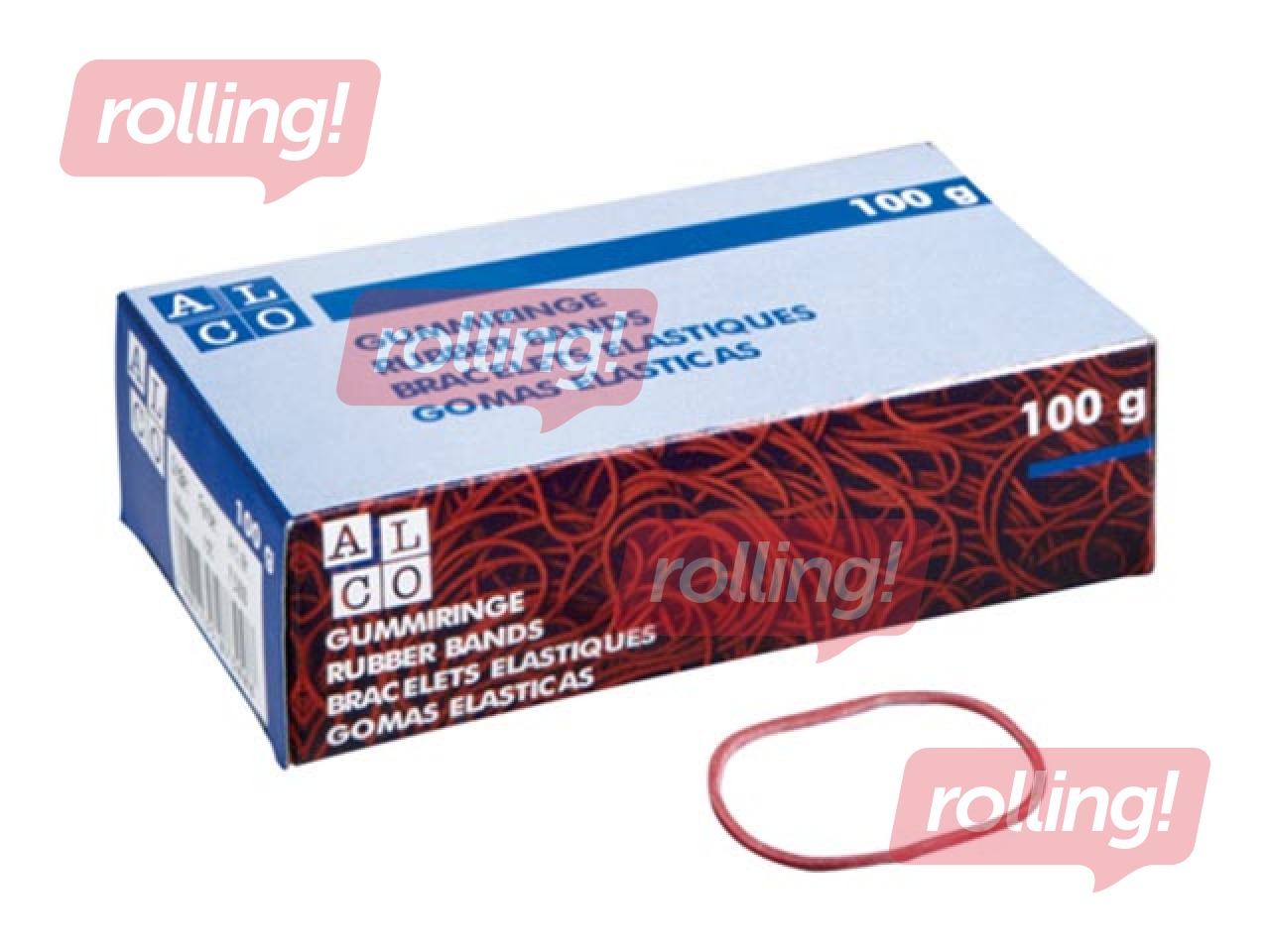 Rubber bands Alco, 65mm, 100g