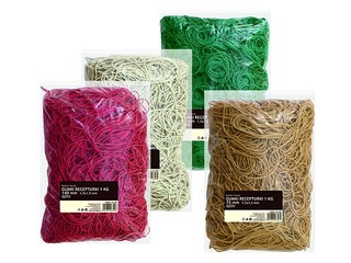 Rubber bands, natural, 140mm, 1kg