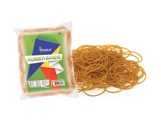 Rubber bands Forpus, natural, 60mm, 500g