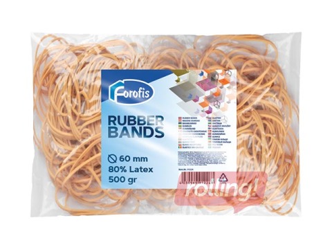 Kummipaelad Forofis, looduslik, 60mm, 500g
