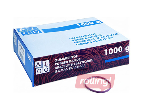 Kummipaelad Alco, 65mm, 1kg, punased