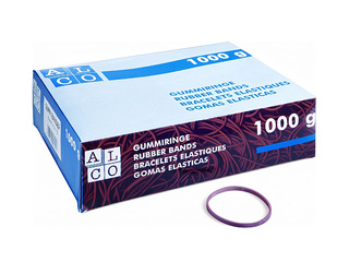 Naudas gumijas, Alco, 65 mm, 1 kg, sarkanas