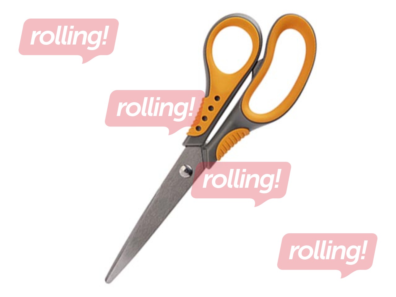 Šķēres Office Point, Soft-Grip, 21.5cm