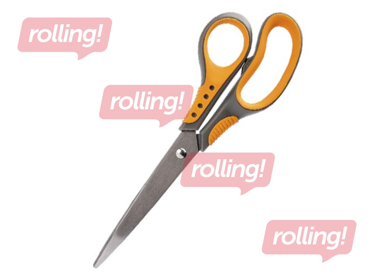 Scissors with Soft Grip Office Point, 18cm