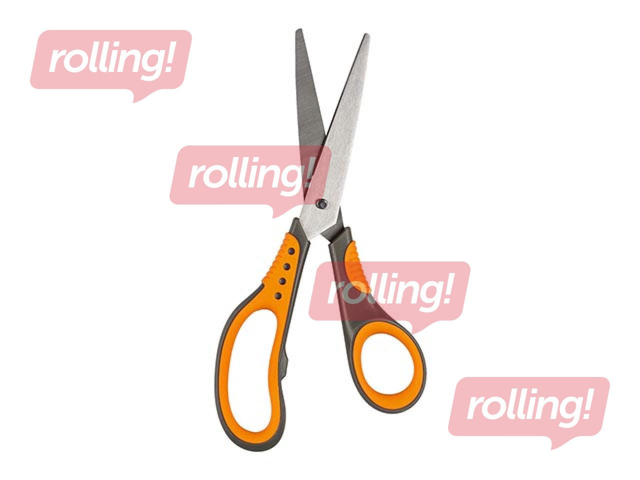 Scissors with Soft Grip Office Point, 18cm