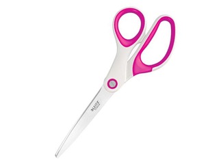 Ножницы Leitz WOW, с титановым покрытием, розовый, 20.5см