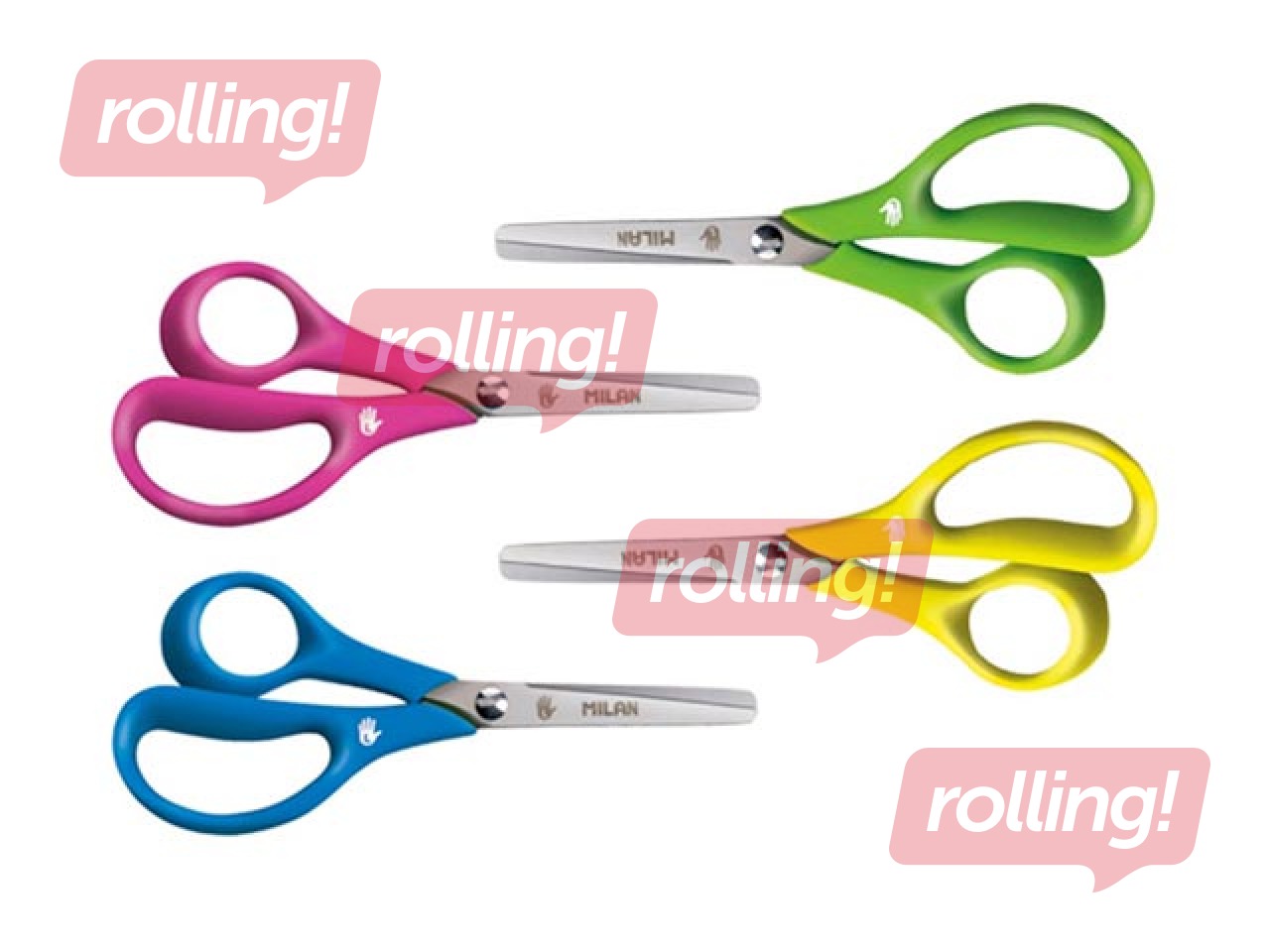 Käärid vasakukäelistele Milan, 14.5cm