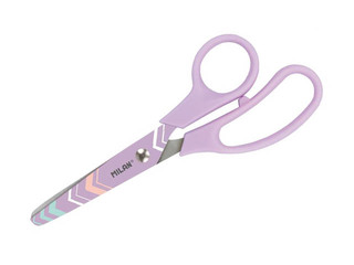 Ножницы для детей Milan Basic Pastel, сиреневый цвет, 13.4см