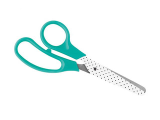 Käärid Milan Sunset, türkiissinine käepide, 13.4cm