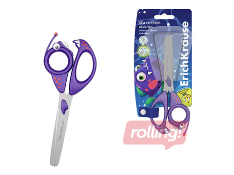Children's Scissors ErichKrause, Devilfish, 14.5cm