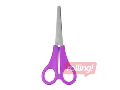 Laste käärid ErichKrause, JOY, vasakukäelistele, neoonlillad, 13.5cm