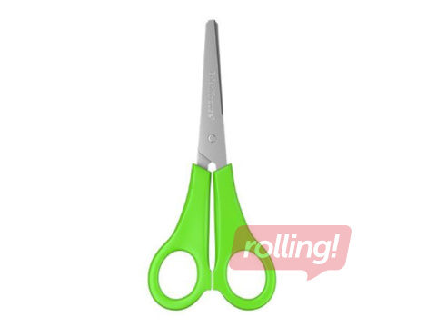 Laste käärid ErichKrause, JOY, vasakukäelistele, neoonrohelised, 13.5cm