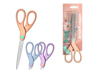 Ножницы ErichKrause, Unity Pastel Bloom, оранжевые, 18см