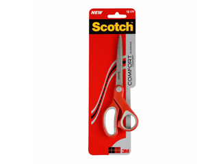 Scotch Comfort scissors, 20cm, red
