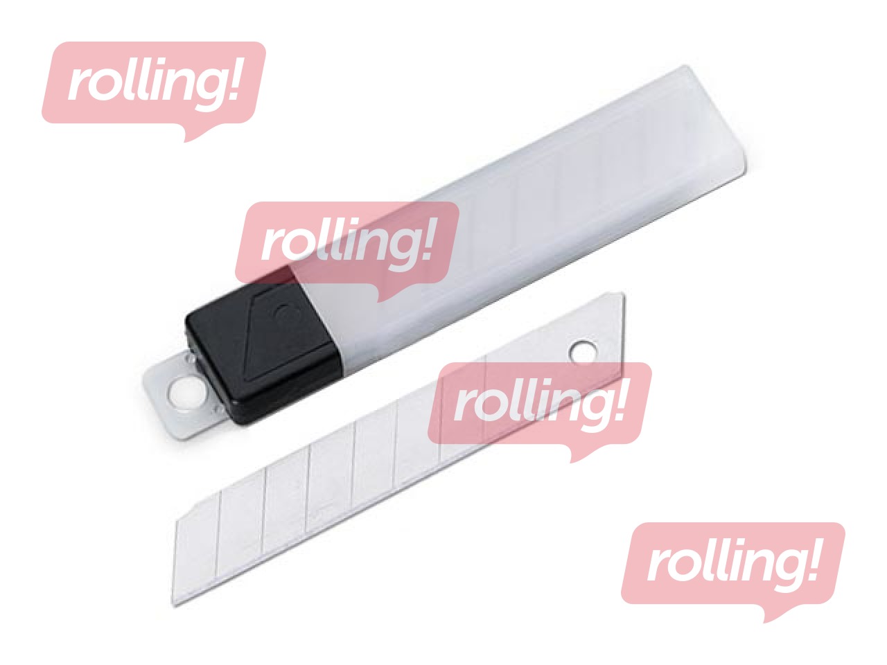 Spare blades for office cutters Forpus, 9mm, 10 pcs.