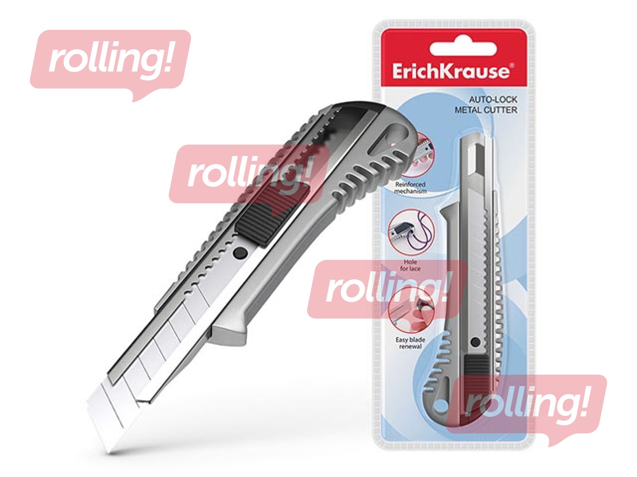 Nazis kancelejas ErichKrause, metāla, 18mm