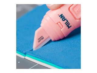 Blade cutter Milan, Stick, with ceramic blade, pink