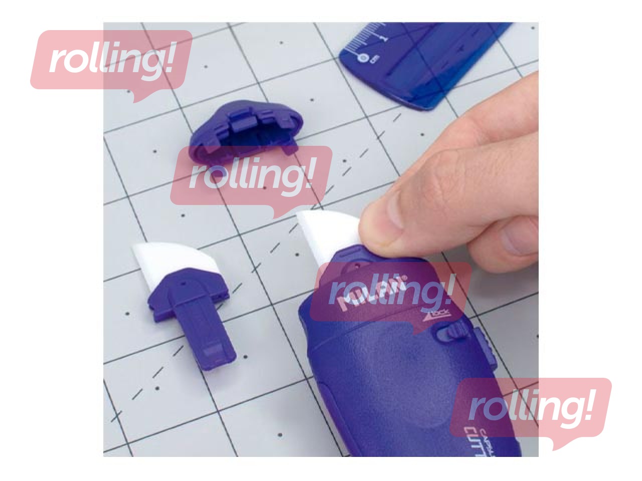 Keraamiline paberinuga Milan, Capsule Acid, keraamilise teraga, kollane