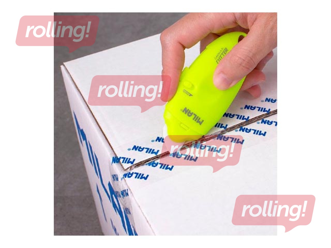 Keraamiline paberinuga Milan, Capsule Acid, keraamilise teraga, kollane