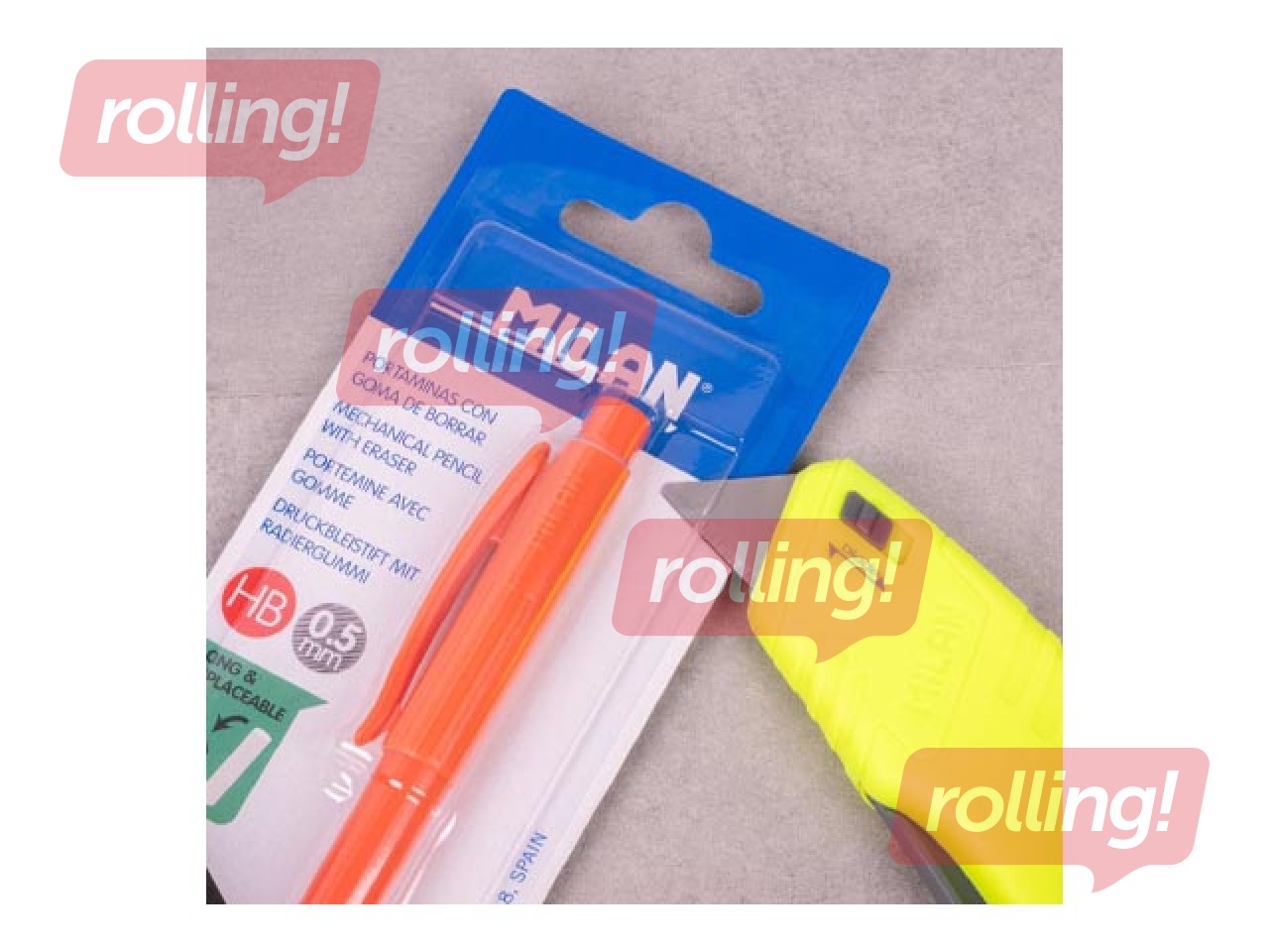 Blade cutter with replaceable metal blade, Compact Acid design