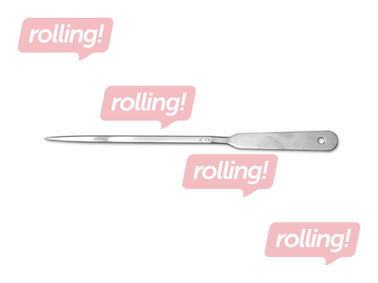 Kirjakirjutaja Concorde, metallist käepidemega