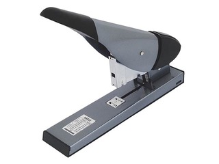 Stapler Eagle 8539 heavy duty graphite, up to 200pages, black/grey