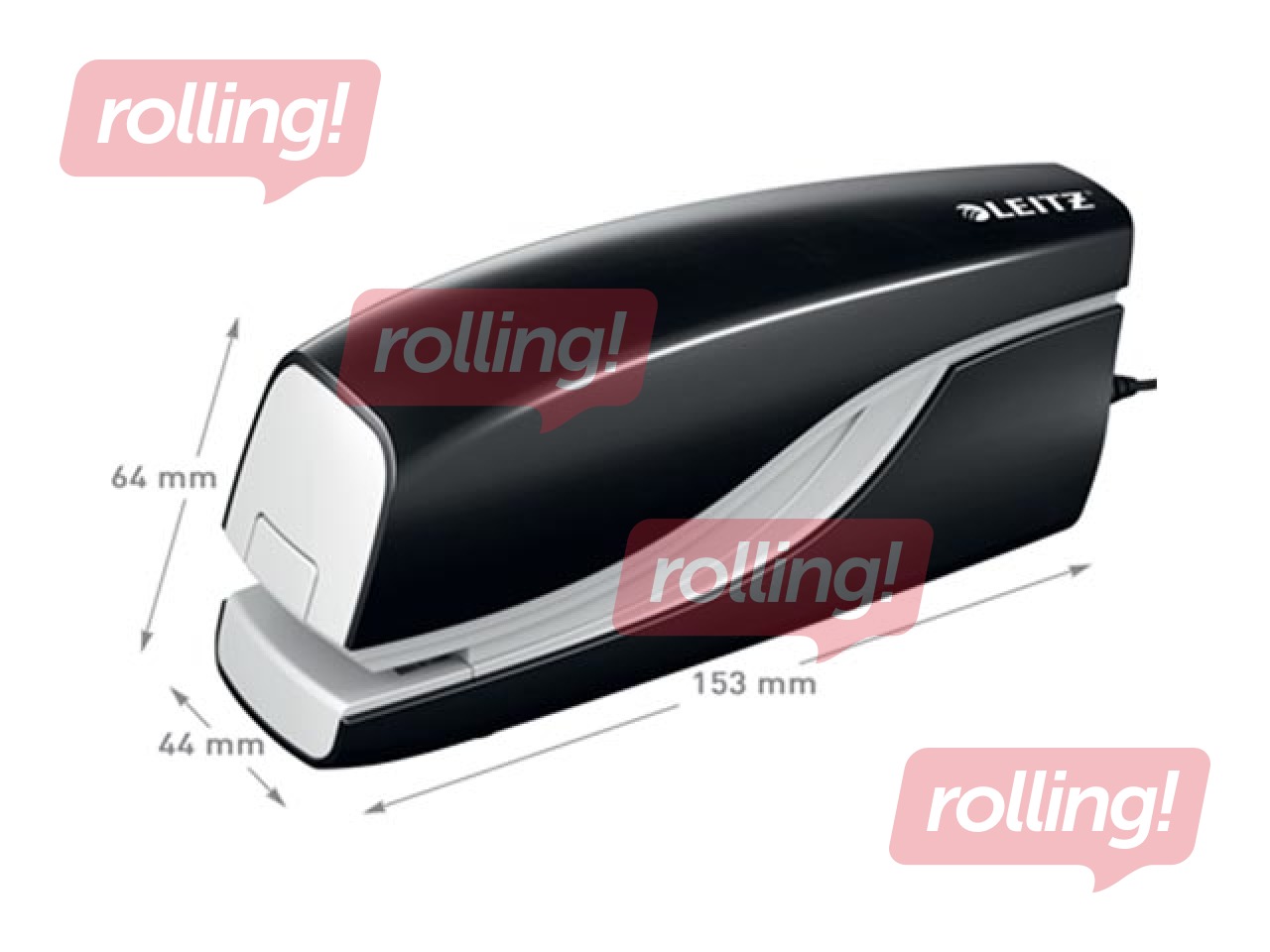 Elektriline klammerdja Leitz 5532, must