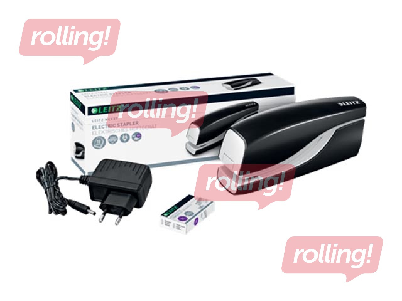 Elektriline klammerdja Leitz 5532, must