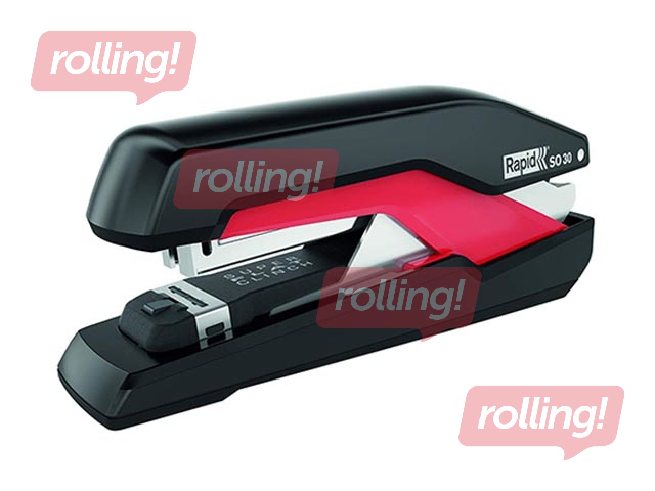 Stapler Rapid SO30c, black/red 