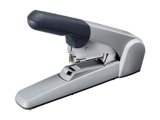 Stapler Heavy Duty Leitz, 60 sheets, Flat Clinch, grey/black