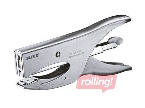 Plier Leitz 5549, 40 sheets, silver