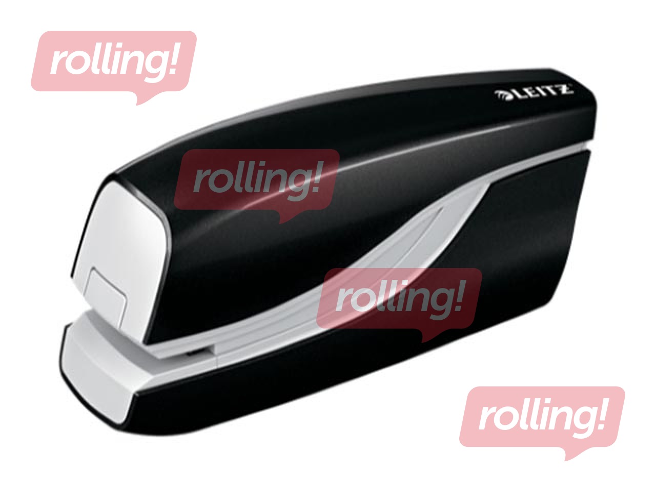 Stapler electric Leitz WOW, battery operated, black