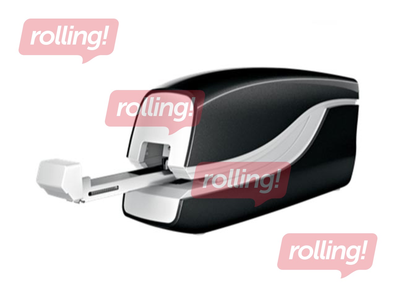 Stapler electric Leitz WOW, battery operated, black