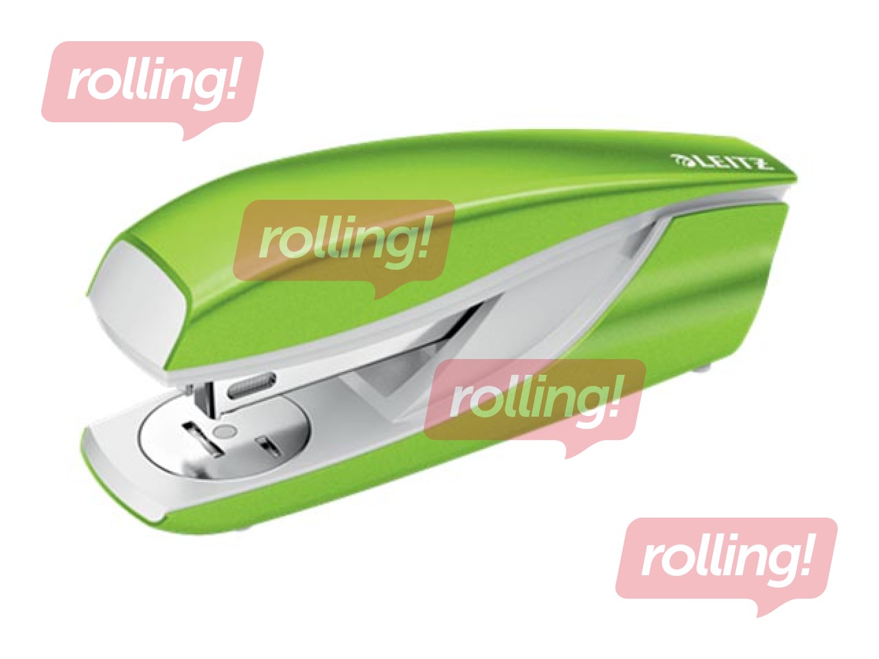 Степлер Leitz 5502 WOW, Metal, 30 л, зелёный