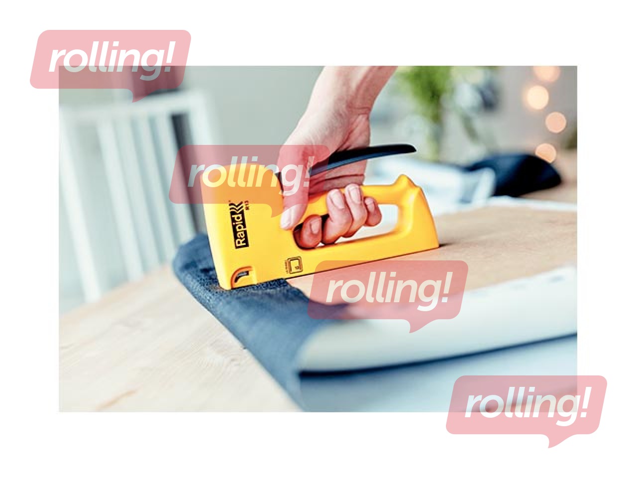 Klambripüstol Rapid R13E, 4-10 mm, kollane