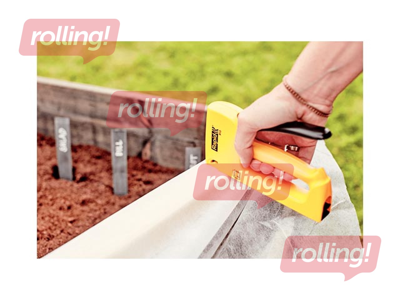 Klambripüstol Rapid R13E, 4-10 mm, kollane