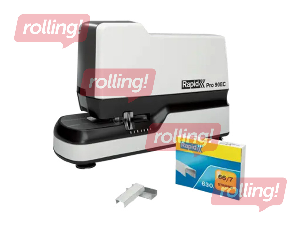 Электрический степлер, Rapid, Pro 90EC, белый, до 50 листов