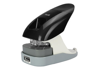 Staple-free stapler Plus, 10-12 sheets, black